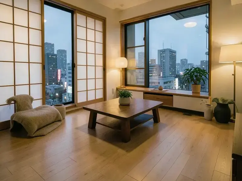 渋谷区 邸宅 ビニール床材